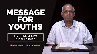 🔴 LIVE || [HINDI] Message For Youths || 24-Oct-2020 || Pastor Finney