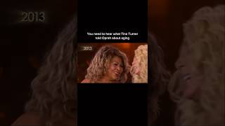 Tina Turner talks aging with Oprah #shorts #shortvideo #tinaturner #tina #oprah #oprahwinfrey #music