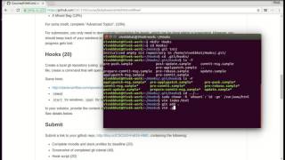 Post Commit Hooks Script to automate server