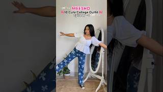 10 Meesho College Outfit Ideas 💡 #shorts #viral #collegeoutfits #outfitideas #meeshohaul #meesho