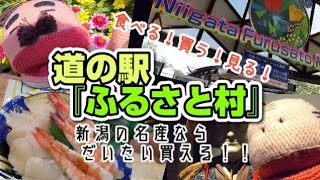 食べる！買う！見る！道の駅『ふるさと村』～新潟の名産ならだいたい買える～