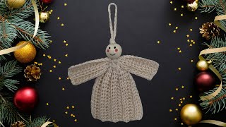 Tuto crochet personnage au crochet décoration de noël