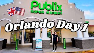 BRITS SHOP AT PUBLIX FOR FIRST TIME! Epcot - Beaches & Cream - Walt Disney World Vlog