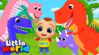 What's Your Favorite Dinosaur? | An Imagination Song |  Kids Songs & Nursery Rhymes by Little world