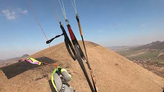 Paragliding Raná take off-rocketman