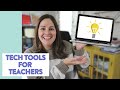 5 Tech Tools for K-2 Teachers // tech tools I love using in the classroom