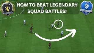 HOW TO BEAT LEGENDARY SQUAD BATTLES WITH A STARTER TEAM! FC25 SQUAD BATTLES TUTORIAL!