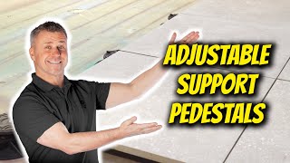 How to Install Outdoor Slab Tiles Using Adjustable Support Pedestals