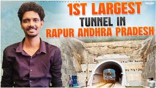 KRISHNAPATNAM   TO OBULAVARIPALLI #rapur #tunnel #longest #electrified #hills #railway