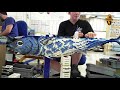 bluefin tuna time lapse brick building