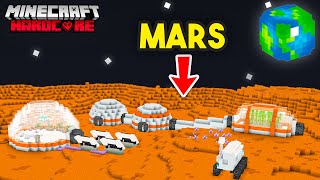 J'ai transformé l'OVERWORLD en MARS sur Minecraft Hardcore