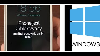 iPhone jest zablokowany połącz z itunes na WINDOWS - jak odblokować iPhona na WINDOWS / brak kodu ?