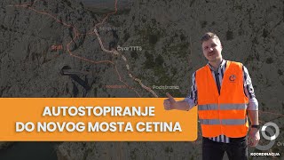 Autostopiranje do novog mosta Cetina