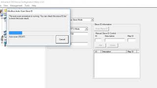 ADAM 4572 Autoscan Modbus RTU slaves