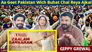 Zaalam Sarkaran Nu | Gippy Grewal | No Farmers No Food | Punjabi Reaction