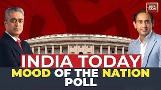 Mood Of The Nation LIVE With Rajdeep Sardesai & Rahul Kanwal | Who Will Win 2024 Elections?