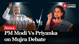 Modi vs Priyanka: PM Modi's "Mujra" Attack On INDIA Alliance, Priyanka Gandhi's Replies