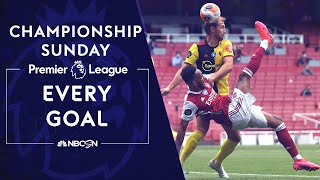 Every goal from Premier League Championship Sunday 2020 | NBC Sports