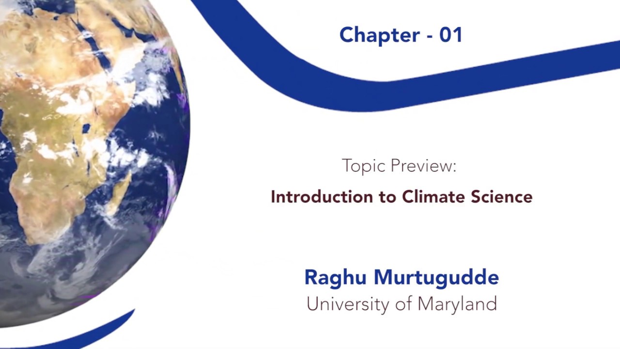 W01 C01B Introduction To Climate Science - YouTube