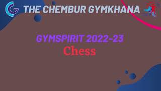 Chess | Gymspirit 2023 | The Chembur Gymkhana