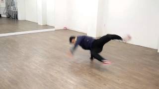 Bboy chocobo practice move