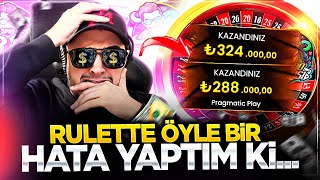 RULET | TARİHİN EN PAHALI HATASINI YAPTIM !