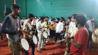 Karvir garjana dhol tasha pathak kolhapur opening 2019 part:-2