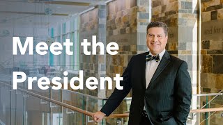 Introducing President Dr. Gerson Moreno-Riaño