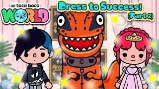 iCherry Trio Plays Dress to Impress in Toca Life World - PART 2