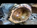 woodturning a Quercus suber plate