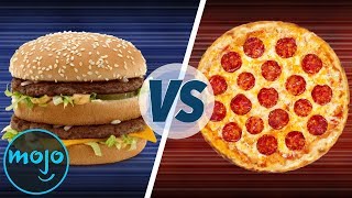 Best Food: Pizza Vs Burgers