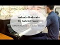 ABRSM 2021 - 2022 Piano Grade 7 - List B1 - Andante Moderato by Gabriel Faure