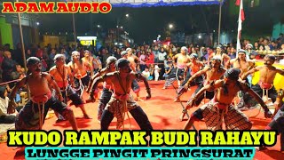 Warok KRBR.... KUDO RAMPAK BUDI RAHAYU LUNGGE LIVE PINGIT PRINGSURAT