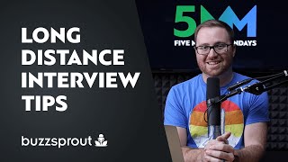 How to nail your long distance interview recordings