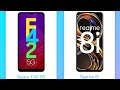 SAMSUNG GALAXY F42 VS REALME 8i #short