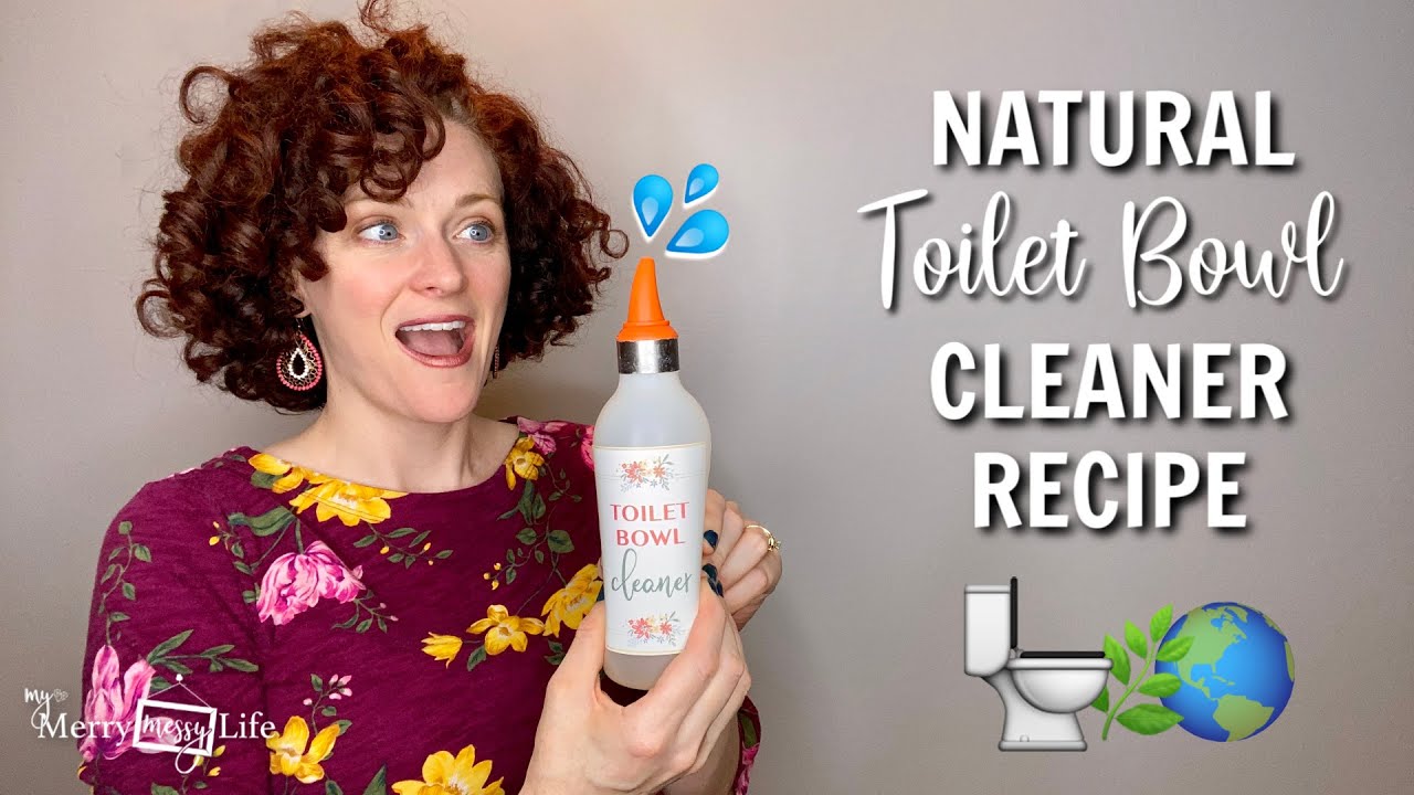 DIY Natural TOILET BOWL CLEANER Recipe - YouTube