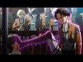 Levi beats up Eren - Trial of Eren [ENG DUBBED]