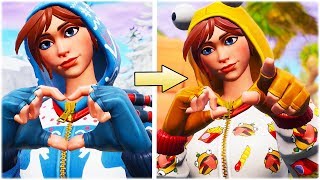 Fortnite Onesie Winter Videos 9tube Tv - onesie with winter burger jumpsuit is in love with you fortnite