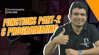 C Programming Tutorial - Part 18 | Creating and Using Functions in Your Program