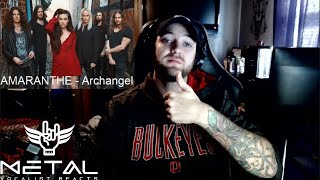 Metal Vocalist Reacts - AMARANTHE - Archangel (OFFICIAL MUSIC VIDEO)