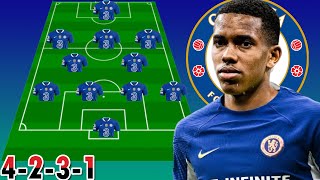 WELCOME TO CHELSEA: NEW CHELSEA PREDICTED 4-2-3-1 LINEUP IN EPL FEATURING ESTEVAO WILLIAN |TRANSFERS