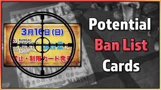 Potential Ban-List Cards to be Announced!