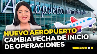 MTC: nuevo aeropuerto Jorge Chávez iniciará operaciones el 29 de enero del 2025 | SEGMENTO