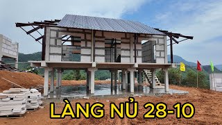 Tin Mới Nhất Về Làng Nủ! Lên Mái Cho Ngôi Nhà Đầu Tiên Đẹp Như Tranh Vẽ