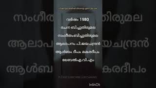 വിഷ്ണുമായയില്‍ ശിവന്‍റെ പുത്രനായവന്‍ VISHNUMAYAYIL SIVANTE PUTHRANAYAVAN ദീപംമകരദീപം