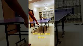 Crazy Table Tennis Skills in Our Office! Must Watch! #shortsfeed #officereels #shorts