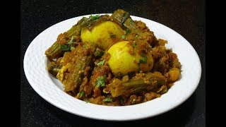 Egg Drumstick Curry - Drumstick Curry with Egg