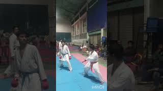 গ্রীন বেল্ট বনাম নীল বেল্টের ফাইট ভিডিও #karate #youtube #shortvideo #kumite #viralvideo