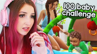 starting the 100 baby challenge with INFANTS 🍼 100 Baby Challenge #1 (The Sims 4)