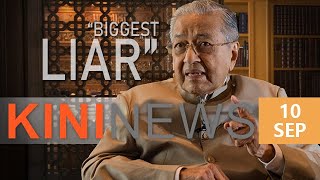 #KiniNews: Dr M calls out the 'biggest liar in Malaysian politics'